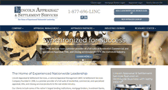 Desktop Screenshot of lincolnappraisal.com